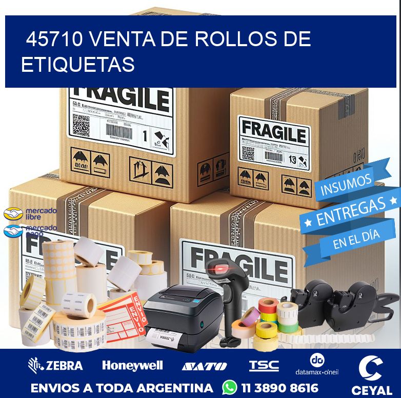 45710 VENTA DE ROLLOS DE ETIQUETAS