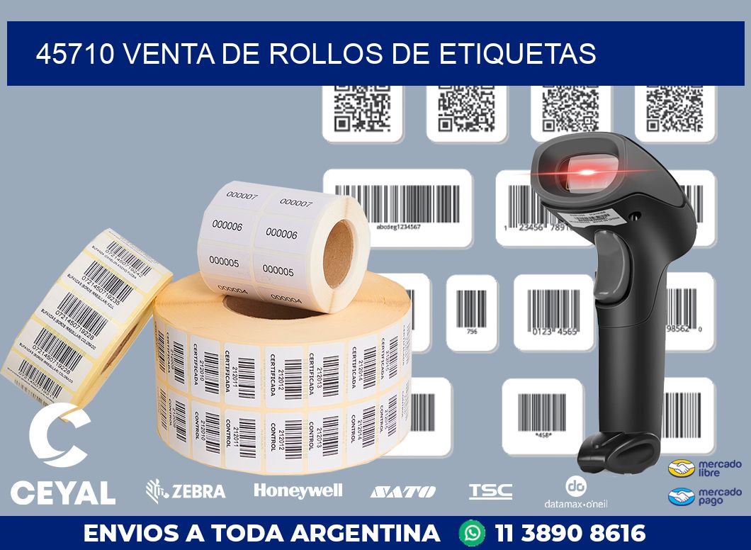 45710 VENTA DE ROLLOS DE ETIQUETAS