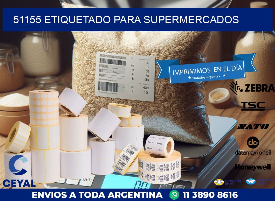 51155 ETIQUETADO PARA SUPERMERCADOS