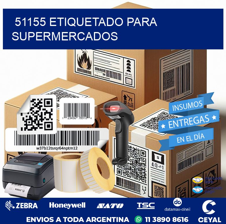 51155 ETIQUETADO PARA SUPERMERCADOS