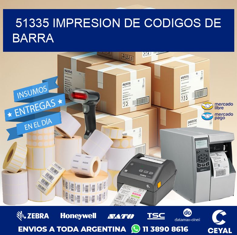 51335 IMPRESION DE CODIGOS DE BARRA
