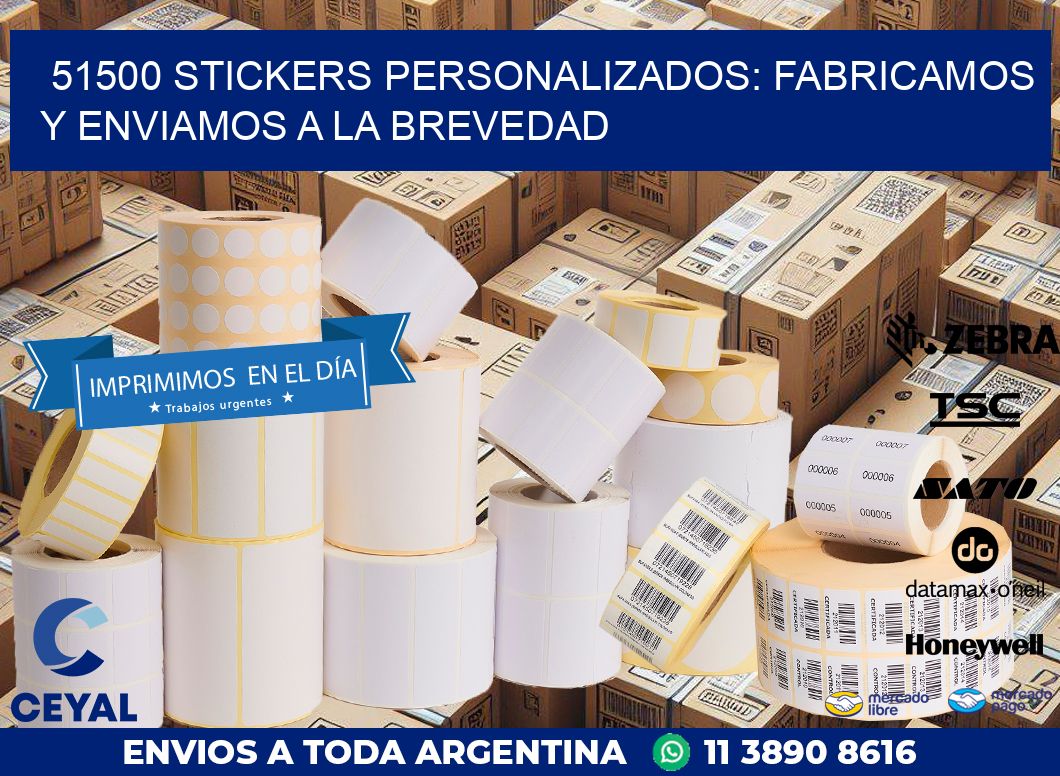 51500 STICKERS PERSONALIZADOS: FABRICAMOS Y ENVIAMOS A LA BREVEDAD