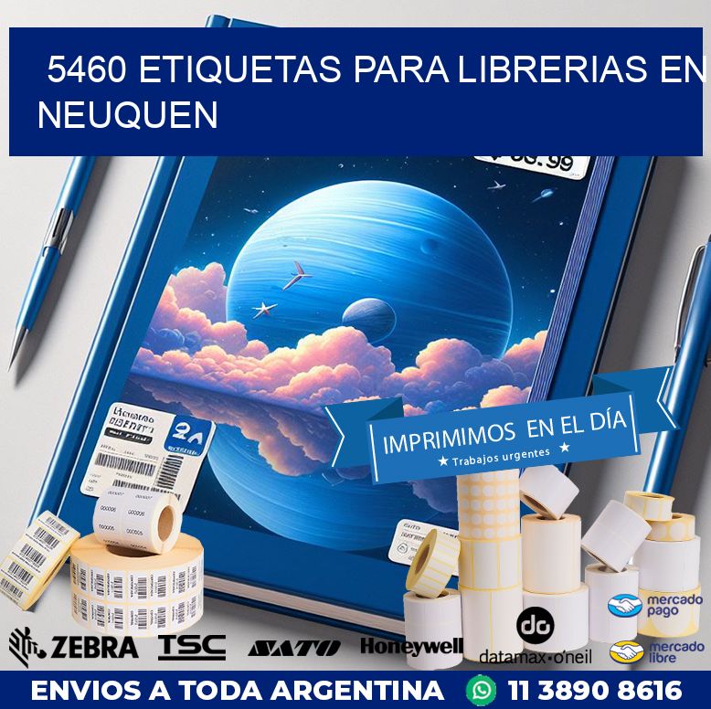 5460 ETIQUETAS PARA LIBRERIAS EN NEUQUEN