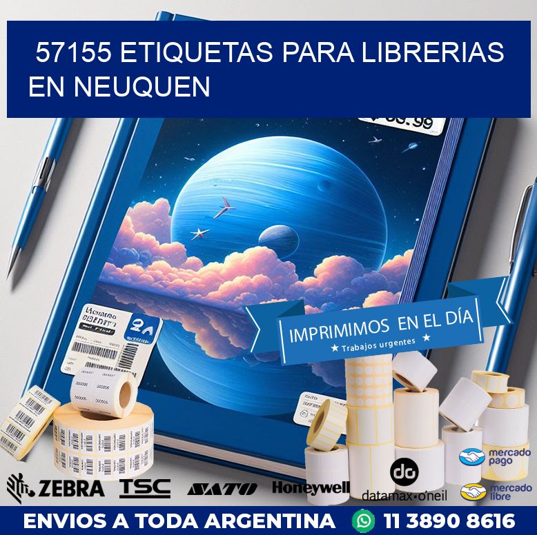 57155 ETIQUETAS PARA LIBRERIAS EN NEUQUEN