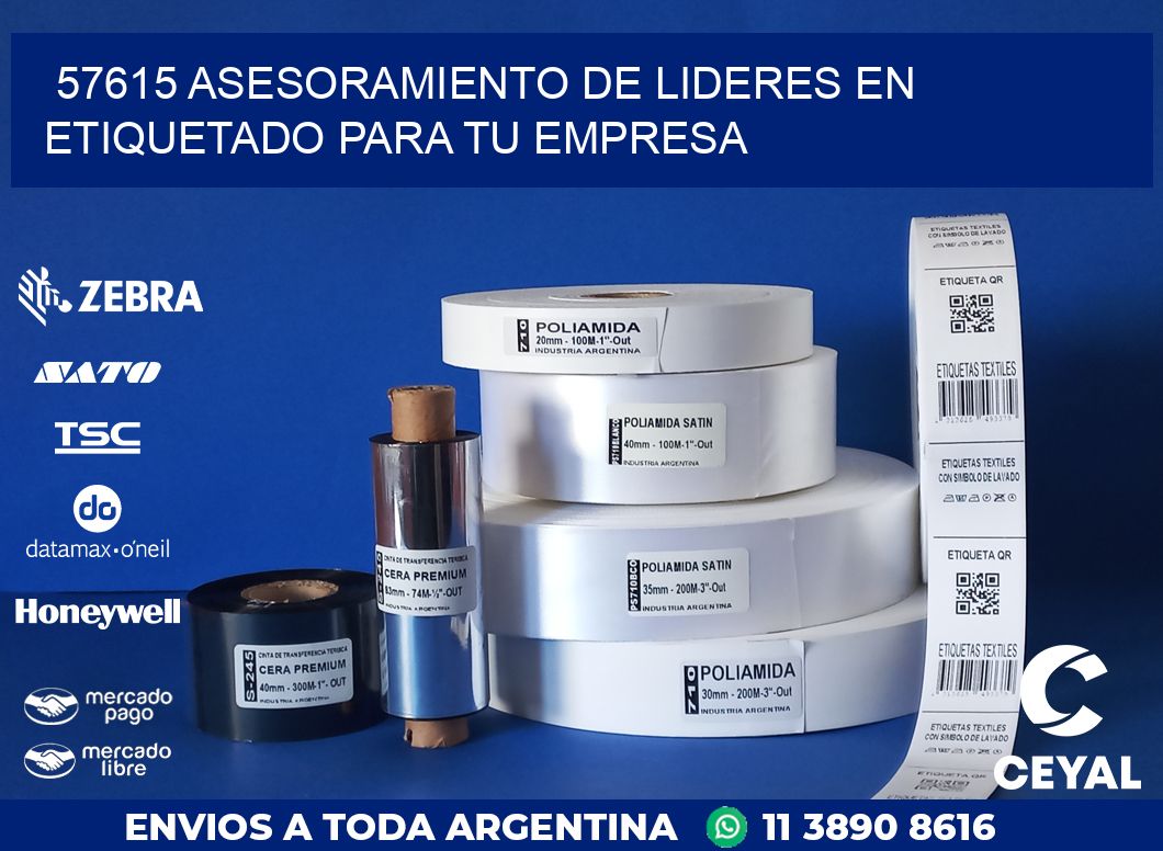 57615 ASESORAMIENTO DE LIDERES EN ETIQUETADO PARA TU EMPRESA