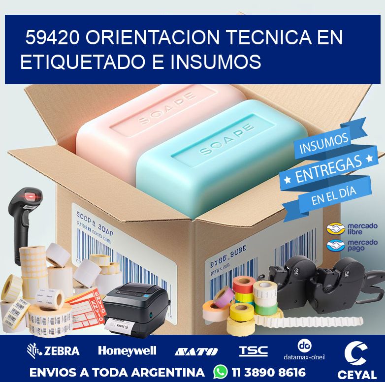 59420 ORIENTACION TECNICA EN ETIQUETADO E INSUMOS