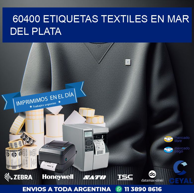 60400 ETIQUETAS TEXTILES EN MAR DEL PLATA