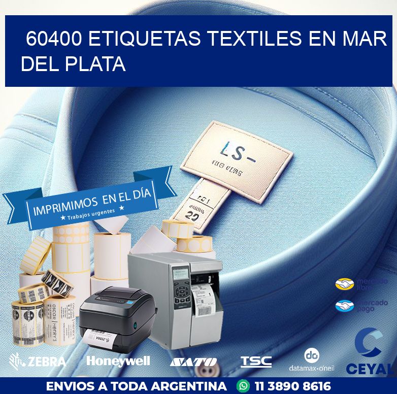 60400 ETIQUETAS TEXTILES EN MAR DEL PLATA