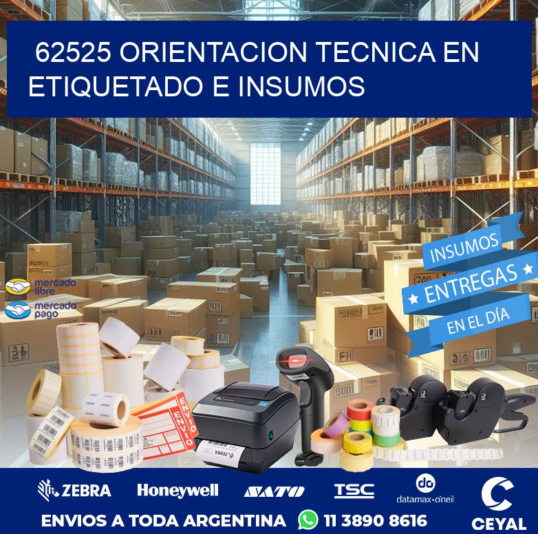 62525 ORIENTACION TECNICA EN ETIQUETADO E INSUMOS