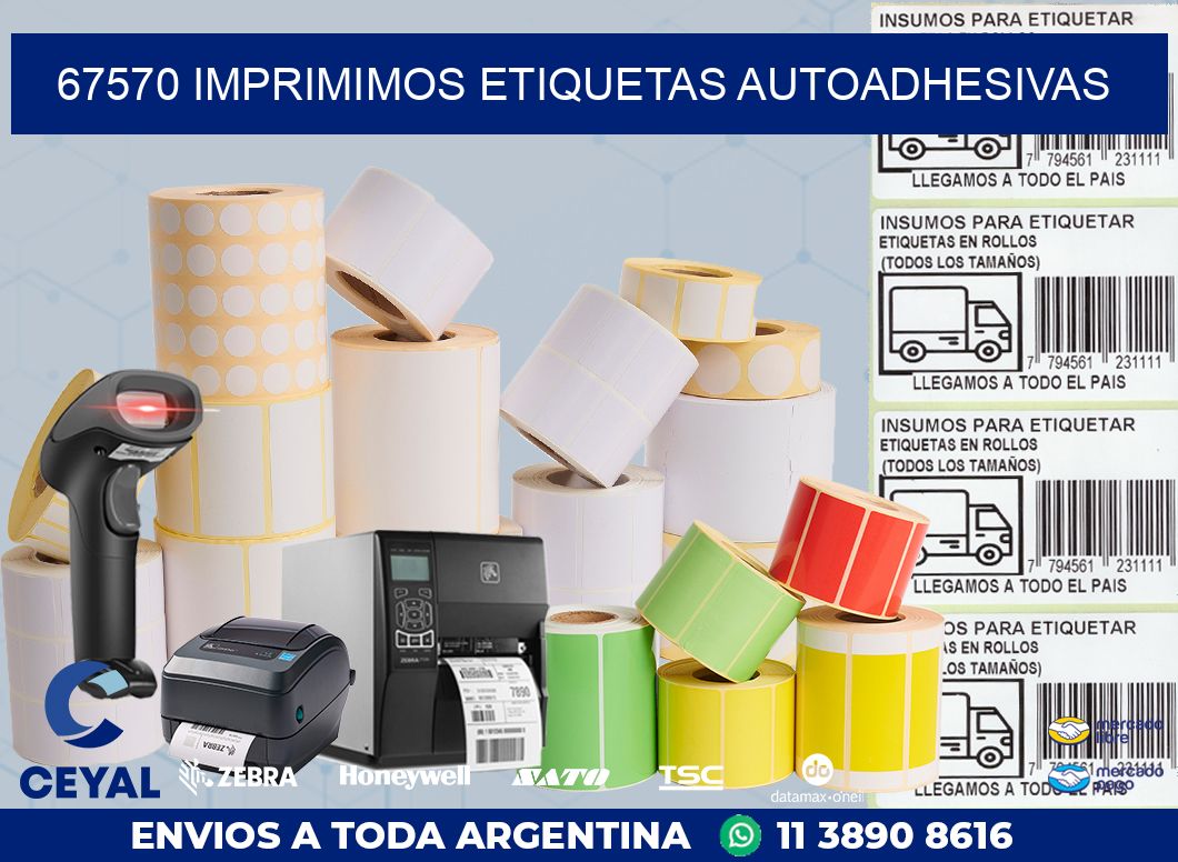 67570 IMPRIMIMOS ETIQUETAS AUTOADHESIVAS