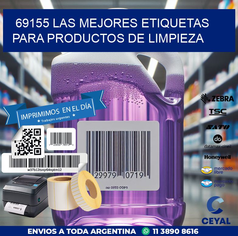 69155 LAS MEJORES ETIQUETAS PARA PRODUCTOS DE LIMPIEZA