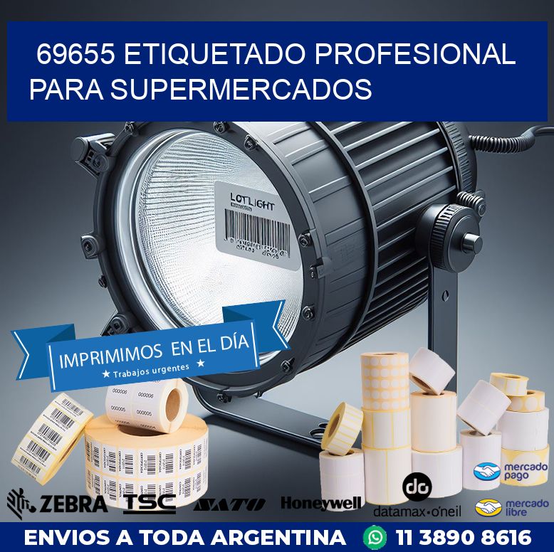 69655 ETIQUETADO PROFESIONAL PARA SUPERMERCADOS
