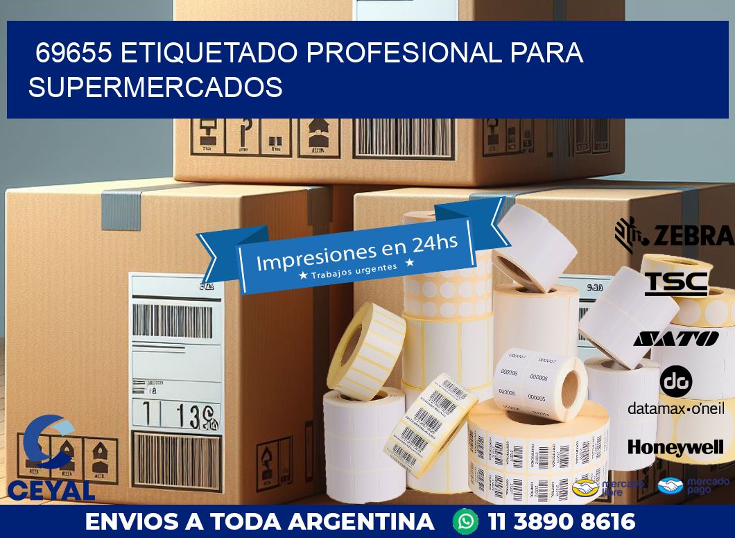 69655 ETIQUETADO PROFESIONAL PARA SUPERMERCADOS