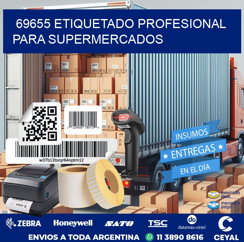 69655 ETIQUETADO PROFESIONAL PARA SUPERMERCADOS