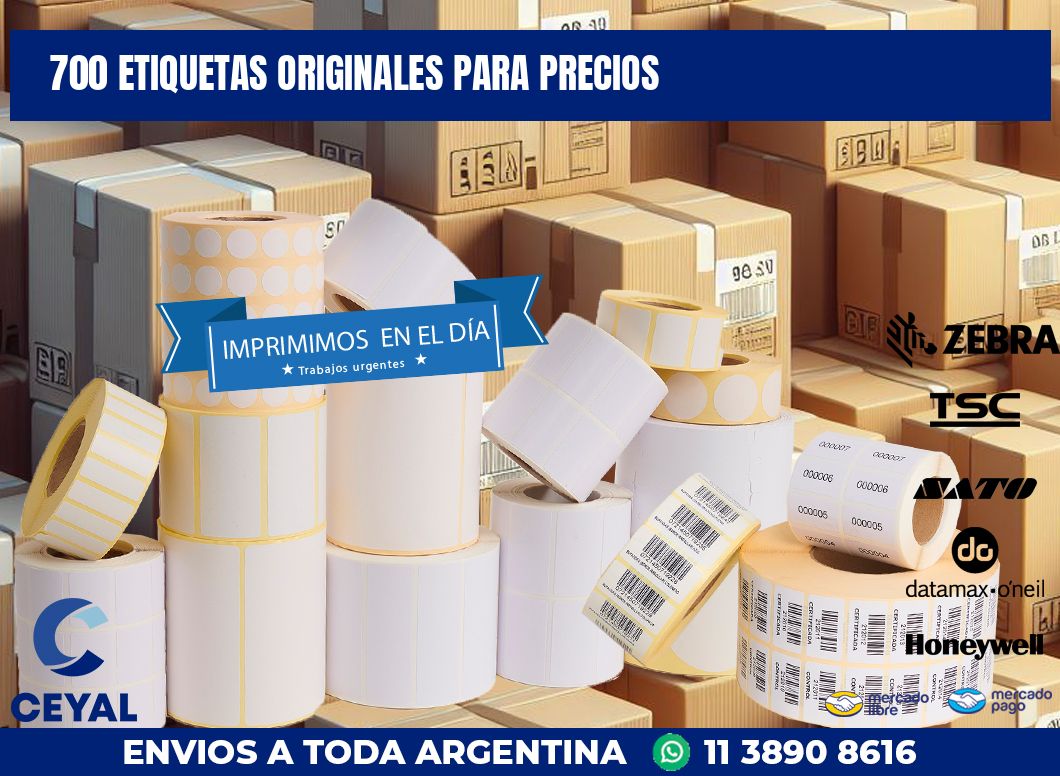 700 ETIQUETAS ORIGINALES PARA PRECIOS