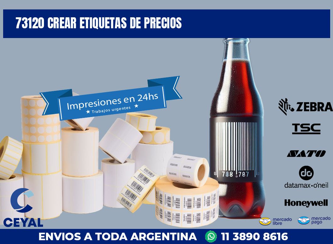 73120 CREAR ETIQUETAS DE PRECIOS