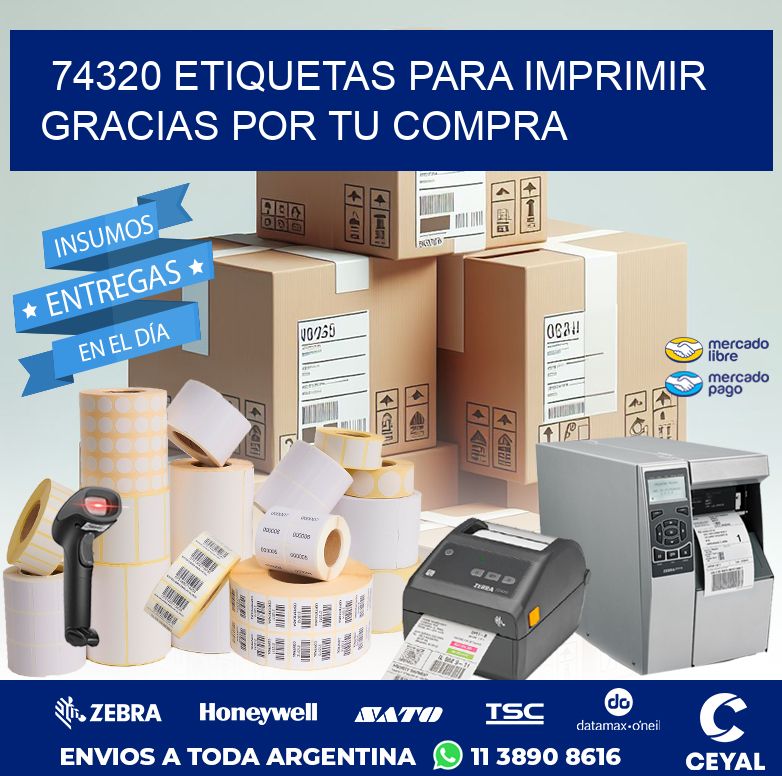74320 ETIQUETAS PARA IMPRIMIR GRACIAS POR TU COMPRA