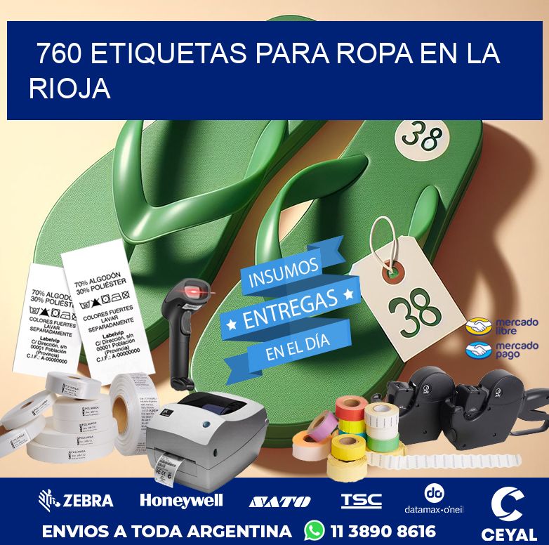 760 ETIQUETAS PARA ROPA EN LA RIOJA