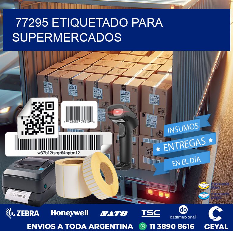 77295 ETIQUETADO PARA SUPERMERCADOS