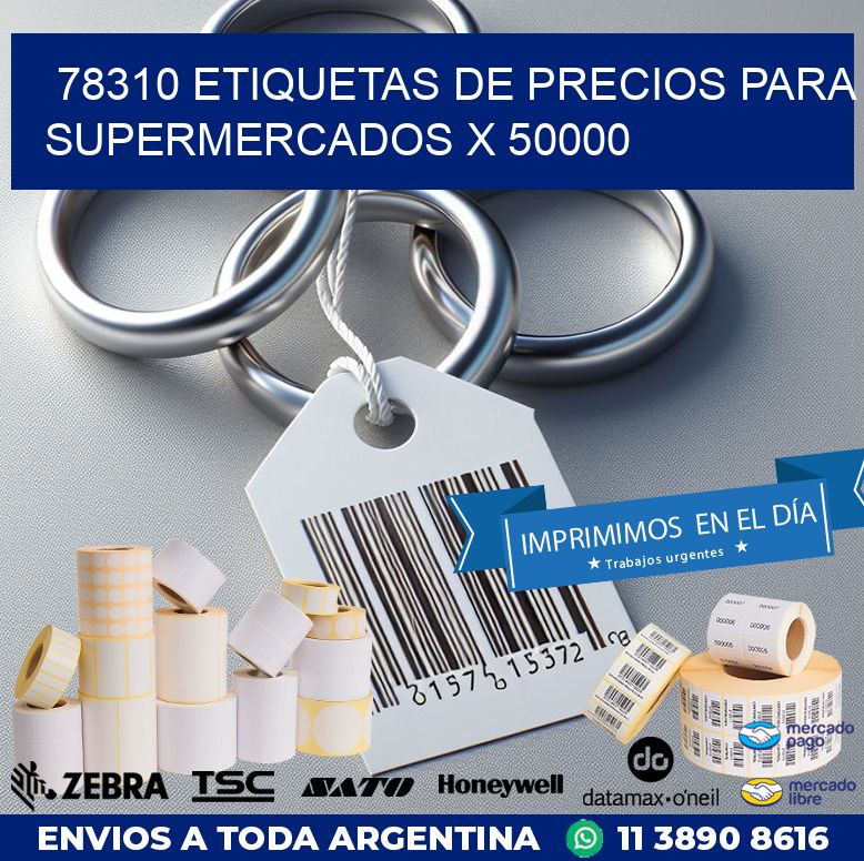 78310 ETIQUETAS DE PRECIOS PARA SUPERMERCADOS X 50000