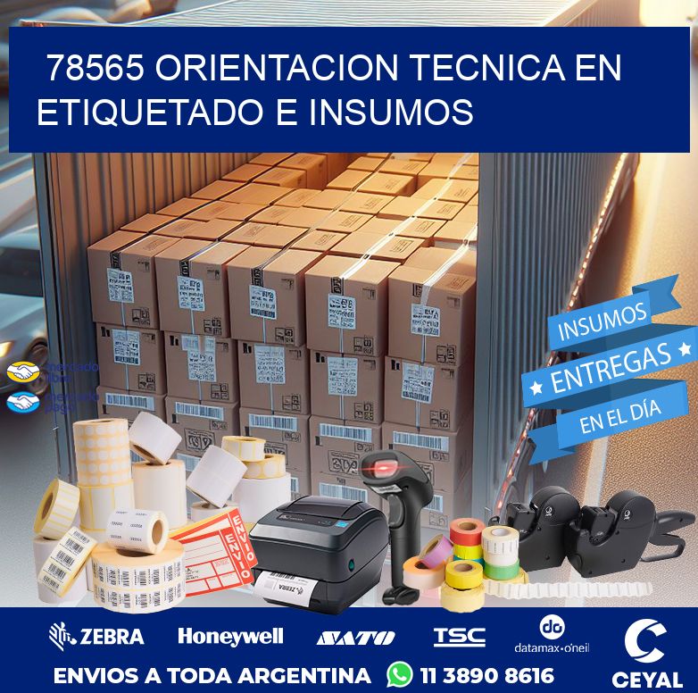 78565 ORIENTACION TECNICA EN ETIQUETADO E INSUMOS