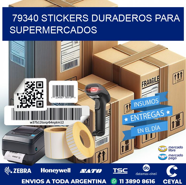 79340 STICKERS DURADEROS PARA SUPERMERCADOS
