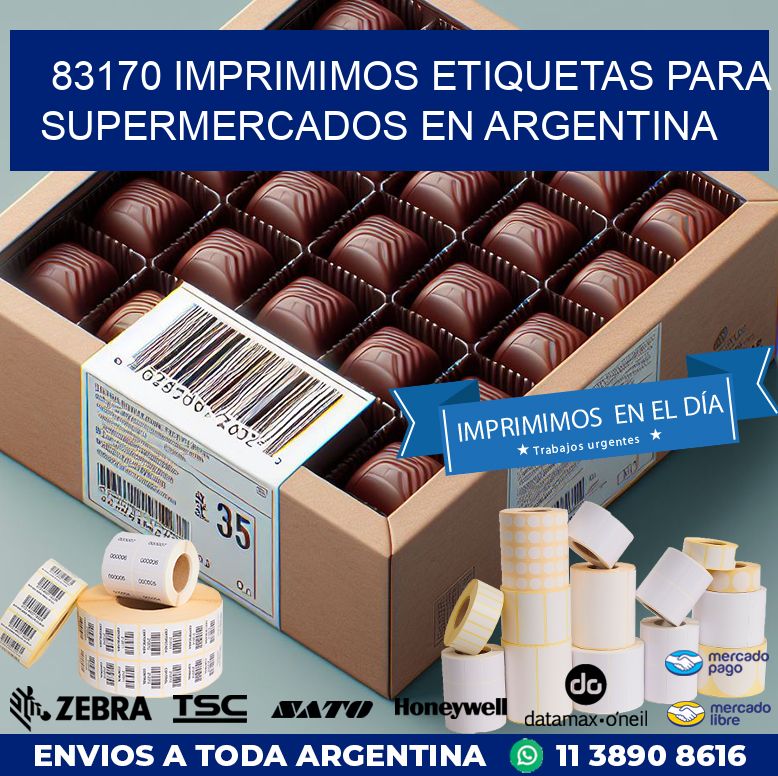83170 IMPRIMIMOS ETIQUETAS PARA SUPERMERCADOS EN ARGENTINA