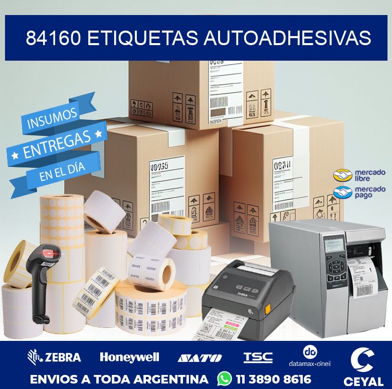 84160 ETIQUETAS AUTOADHESIVAS