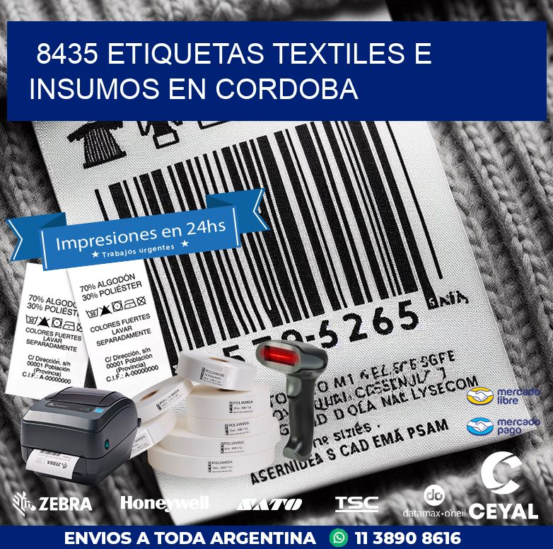 8435 ETIQUETAS TEXTILES E INSUMOS EN CORDOBA