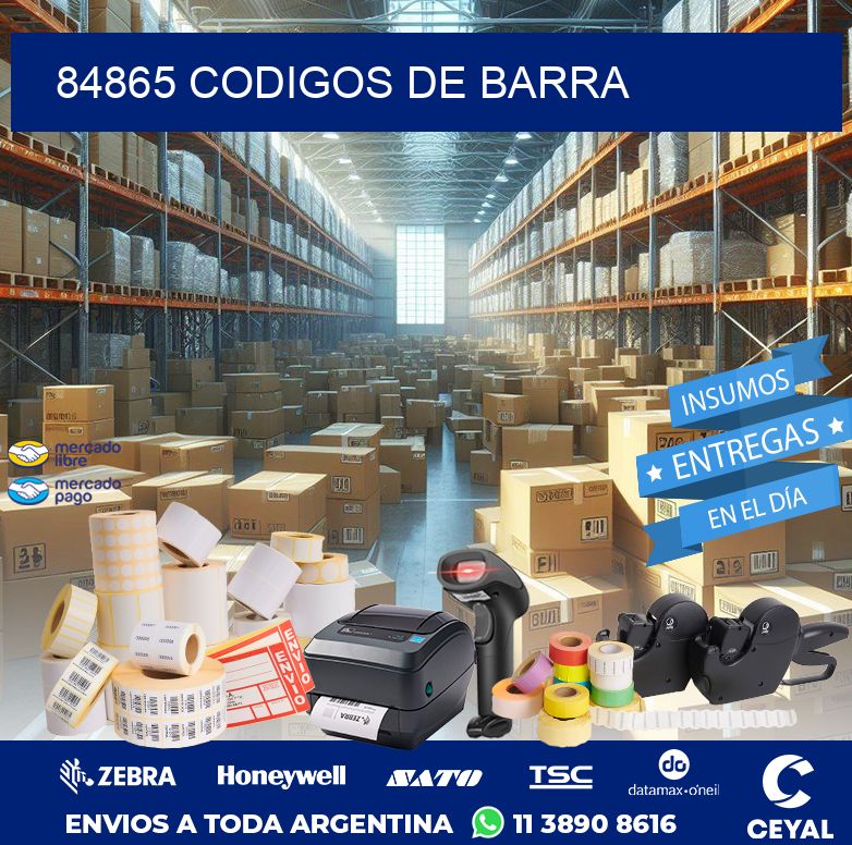 84865 CODIGOS DE BARRA