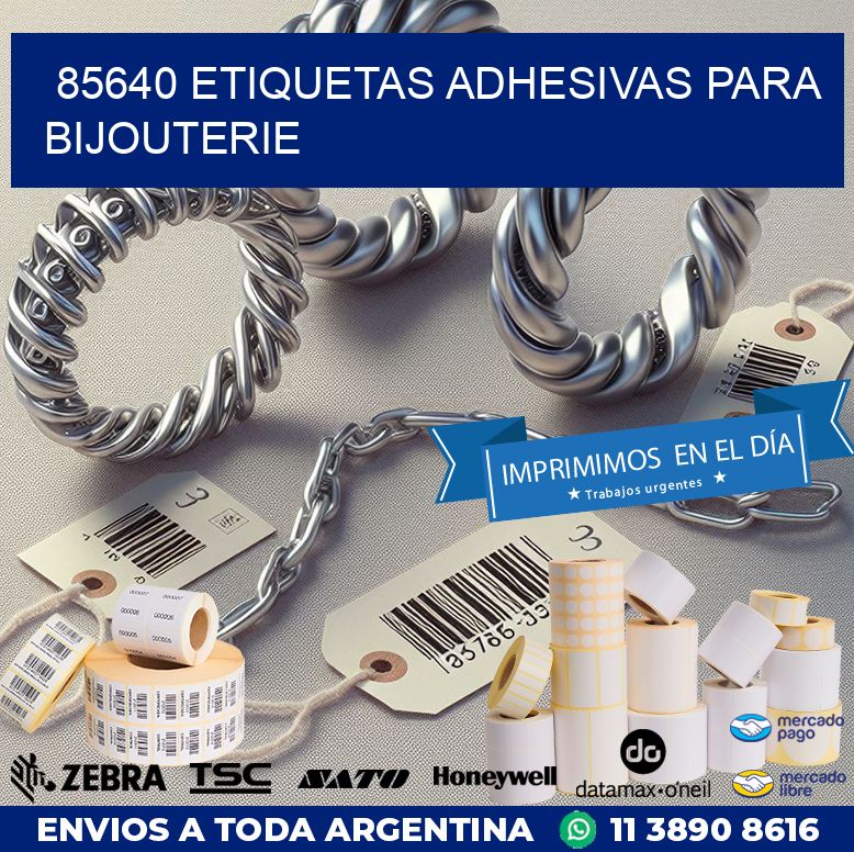 85640 ETIQUETAS ADHESIVAS PARA BIJOUTERIE