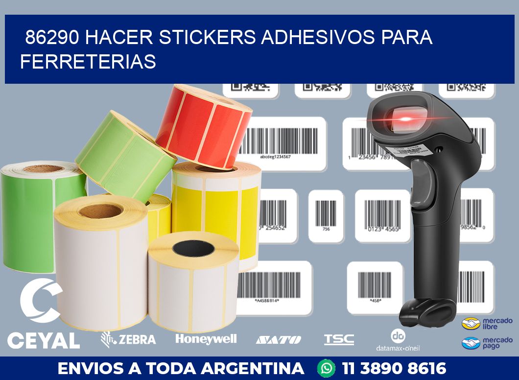86290 HACER STICKERS ADHESIVOS PARA FERRETERIAS