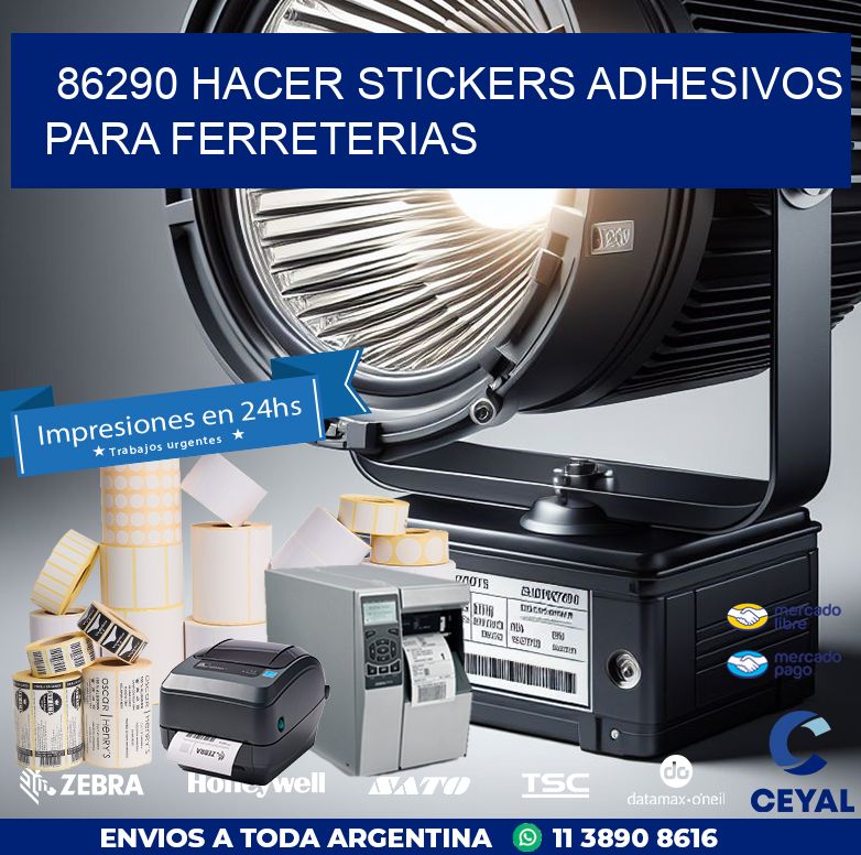 86290 HACER STICKERS ADHESIVOS PARA FERRETERIAS