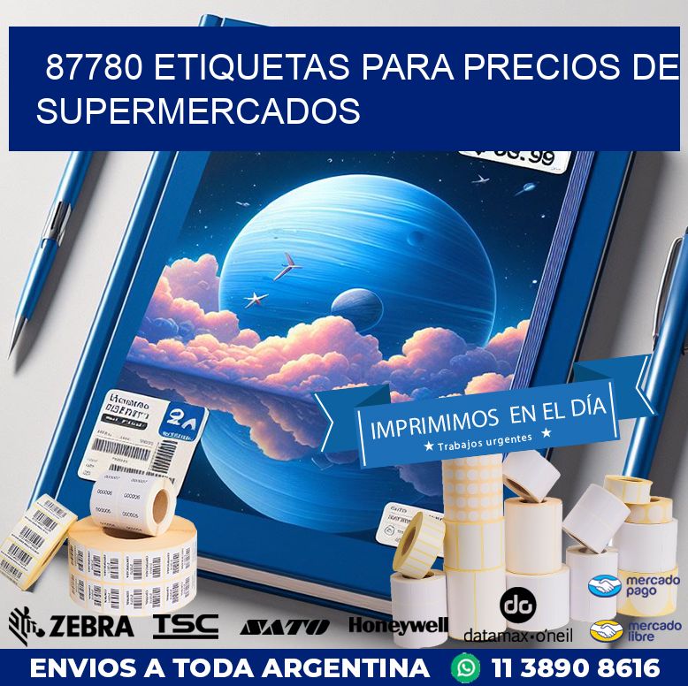87780 ETIQUETAS PARA PRECIOS DE SUPERMERCADOS