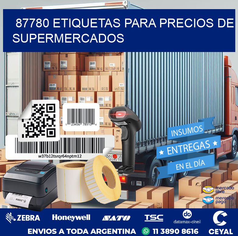 87780 ETIQUETAS PARA PRECIOS DE SUPERMERCADOS