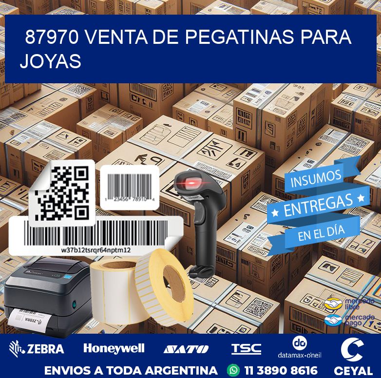87970 VENTA DE PEGATINAS PARA JOYAS