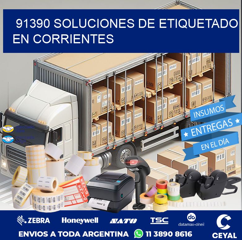 91390 SOLUCIONES DE ETIQUETADO EN CORRIENTES