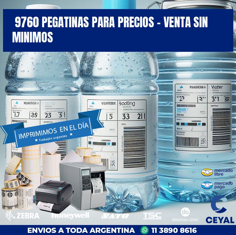 9760 PEGATINAS PARA PRECIOS - VENTA SIN MINIMOS