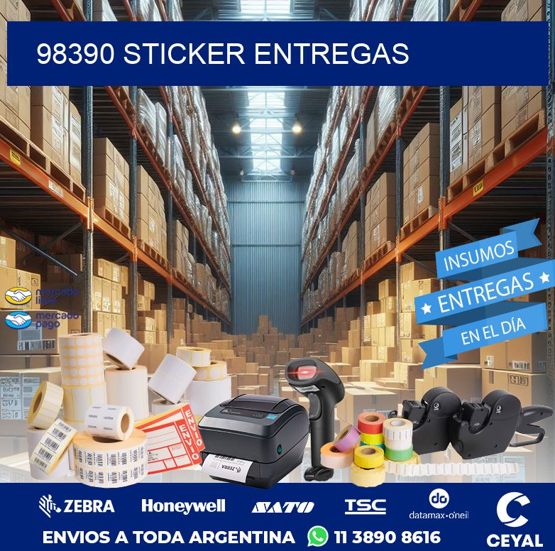 98390 STICKER ENTREGAS