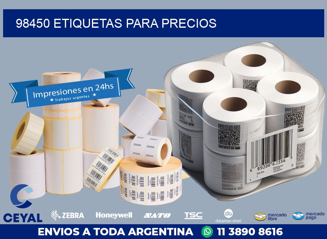 98450 ETIQUETAS PARA PRECIOS