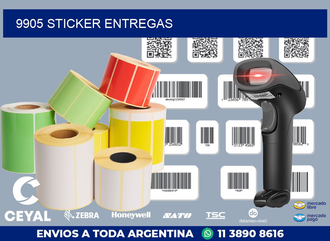 9905 STICKER ENTREGAS
