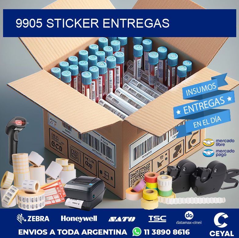9905 STICKER ENTREGAS