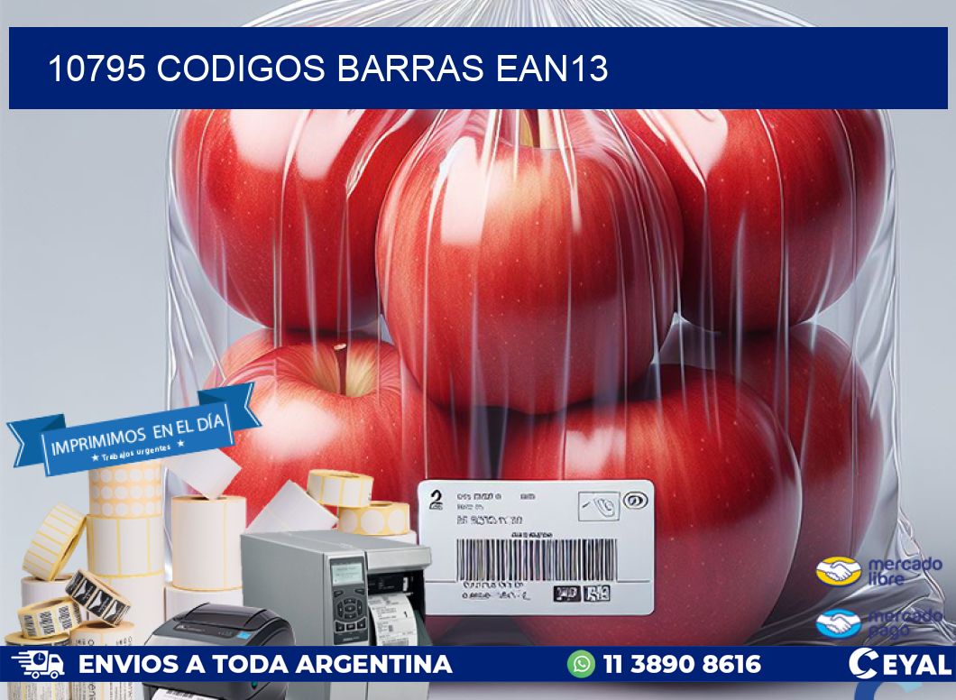 10795 CODIGOS BARRAS EAN13