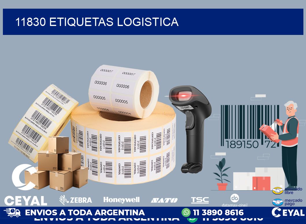 11830 etiquetas logistica