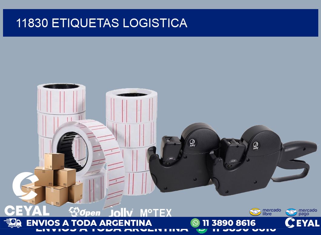 11830 etiquetas logistica