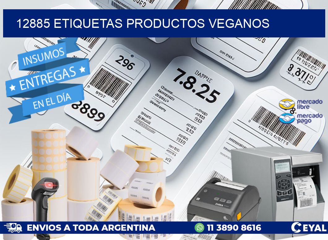 12885 Etiquetas productos veganos