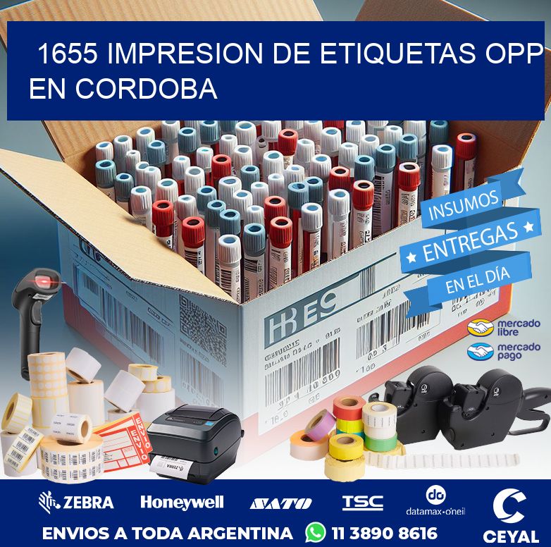 1655 IMPRESION DE ETIQUETAS OPP EN CORDOBA