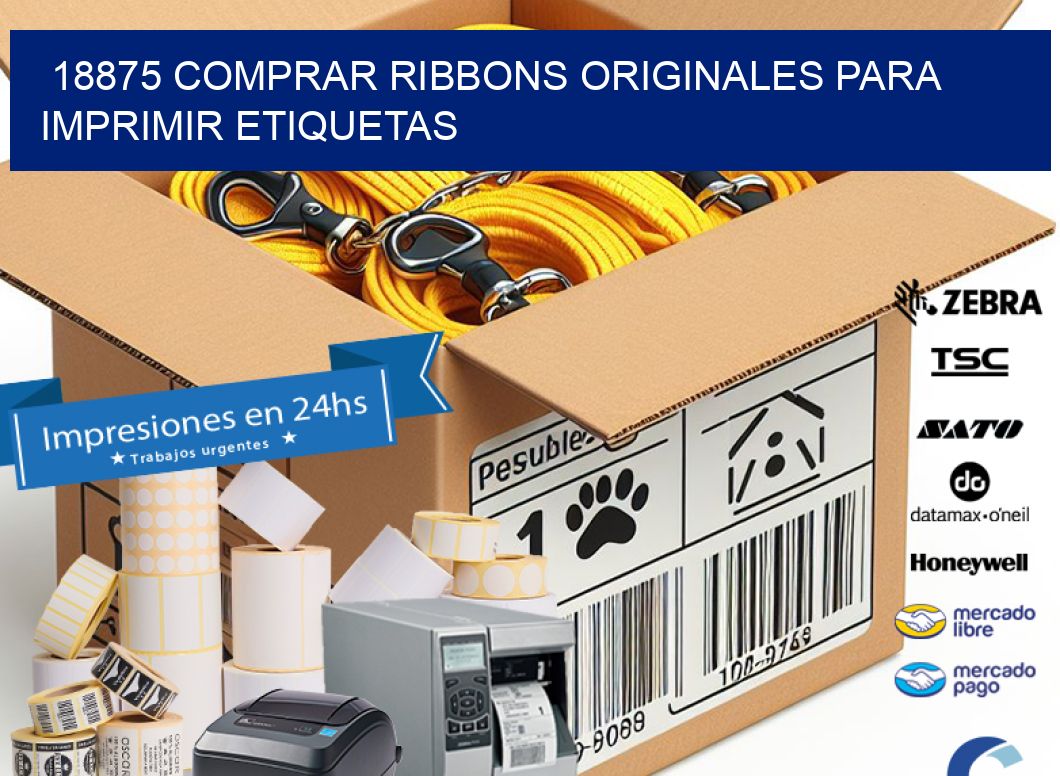 18875 COMPRAR RIBBONS ORIGINALES PARA IMPRIMIR ETIQUETAS