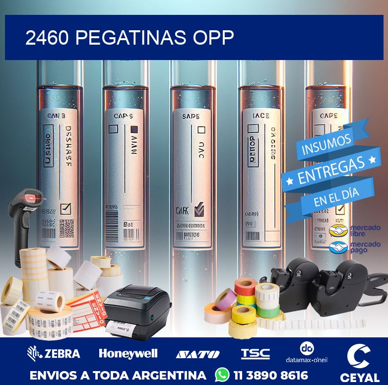2460 PEGATINAS OPP