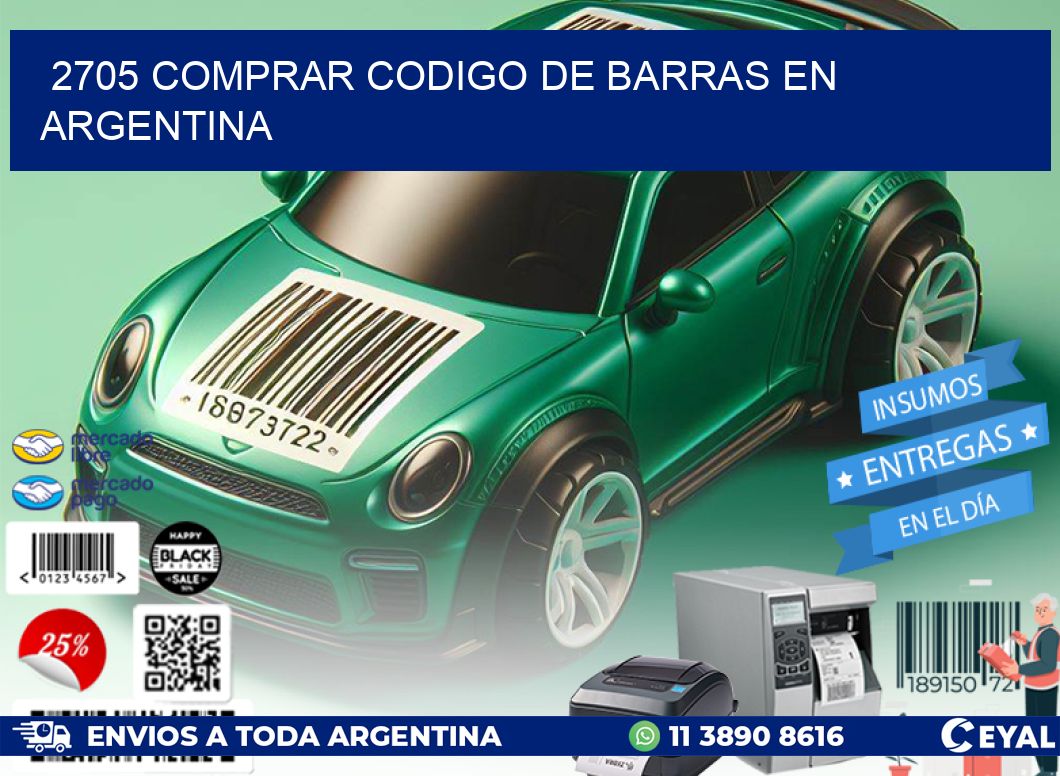 2705 Comprar Codigo de Barras en Argentina